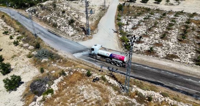 Gülnar kırsalında ulaşımın kalitesi büyükşehir ile artıyor