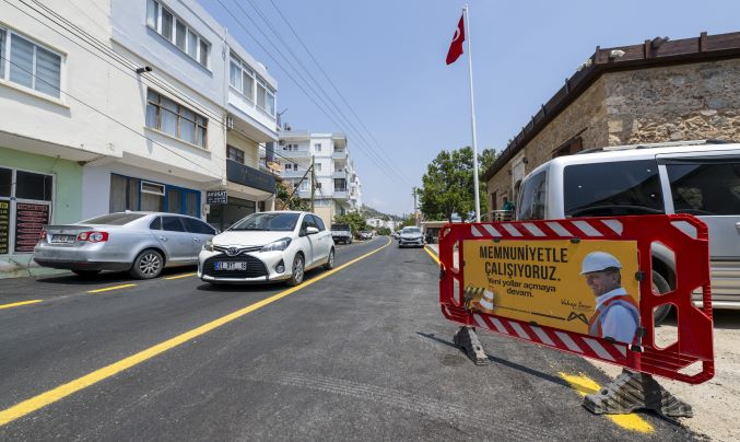 Aydıncık’ta yol yenilendi, vatandaş memnun: “çiçek gibi oldu!”