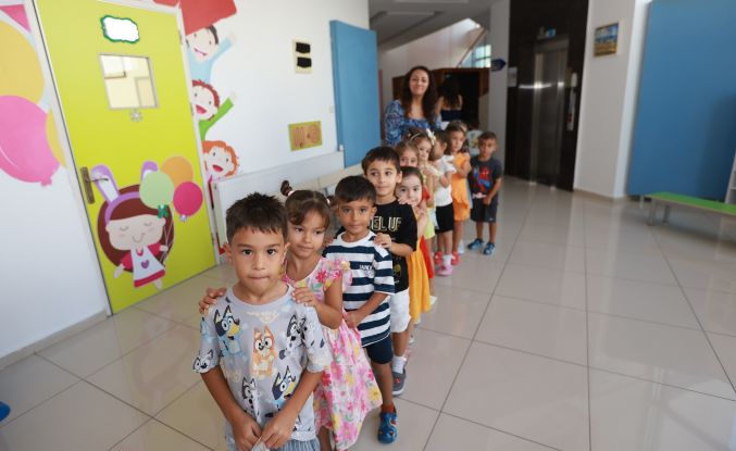 Mezitli Belediyesi Kreşlerinde yeni eğitim-öğretim dönemi başladı
