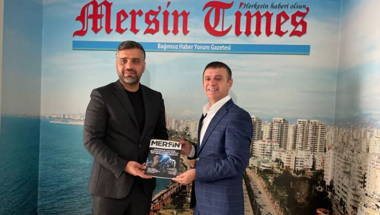 MÜSİAD Mersin Başkanı Kayan’dan Mersin Times’a ziyaret