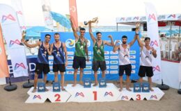 Şampiyon takımlar Kızkalesi’nde kupalarını kaldırdı