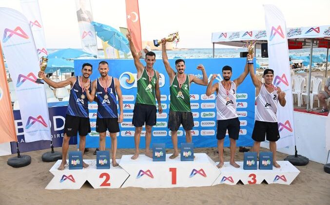 Şampiyon takımlar Kızkalesi’nde kupalarını kaldırdı