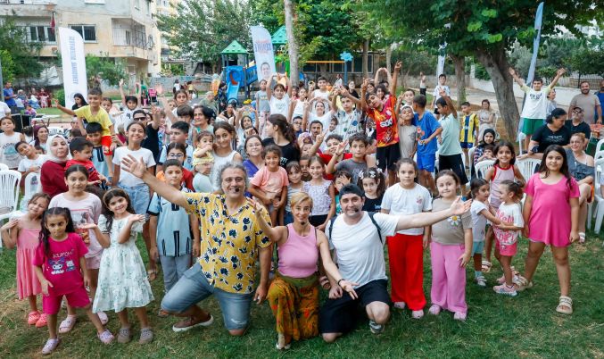 Yenişehir Belediyesi 14 mahallede çocuklar için etkinlikler düzenledi