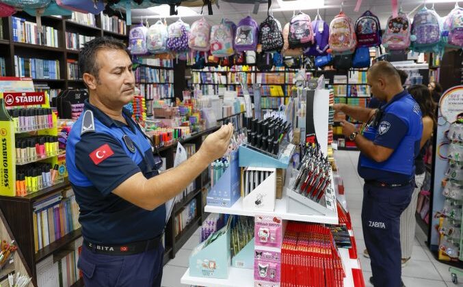 Yenişehir Belediyesinden kırtasiye denetimi