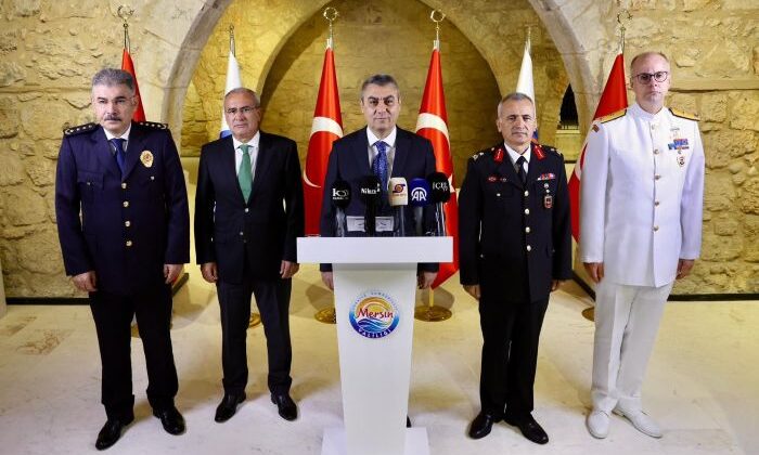 Mersin Valisi Toros, 8 aylık asayiş verilerini değerlendirdi; Mücadelemiz kararlılıkla devam edecek