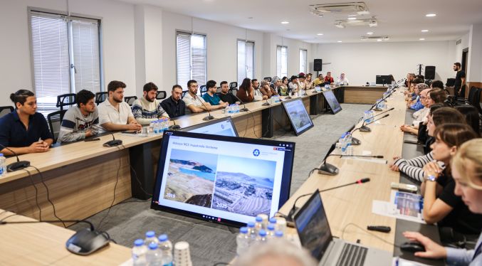 Sinop Üniversitesi öğrencileri Akkuyu NGS sahasını ziyaret etti