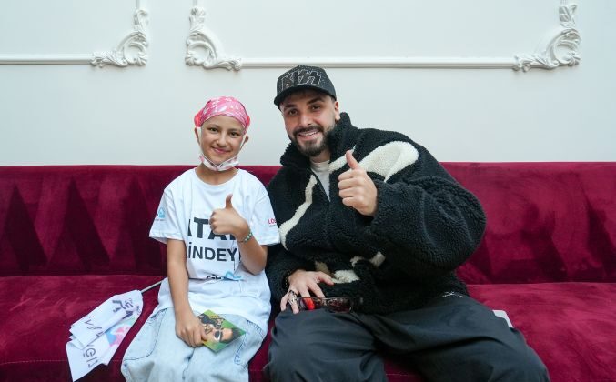 Tarsus’ta konser veren Sefo, güzel bir kalbe dokundu