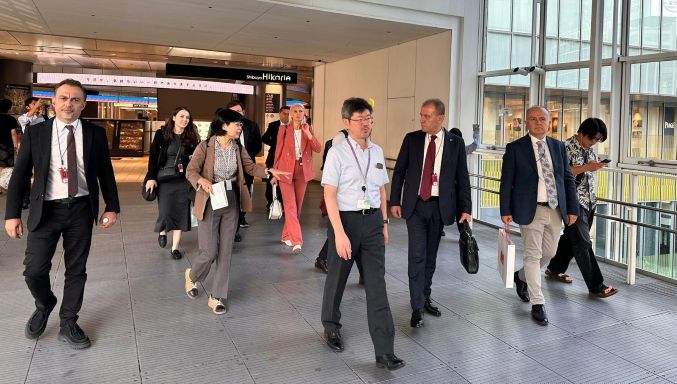 Başkan Seçer TBB heyetiyle birlikte Japonya’da