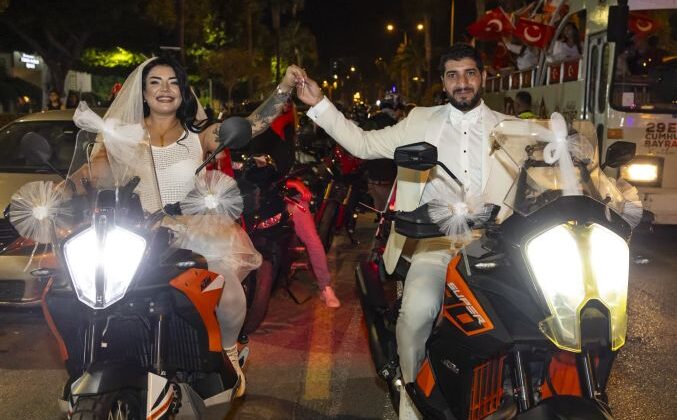 Nikah masasından “Cumhuriyet Korteji”ne