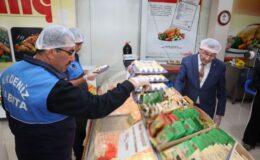 Akdeniz Zabıtası, yemek imalatı yapan işletmeleri denetledi