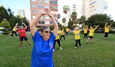 Büyükşehir’den Emekli Evi Üyeleri’ne sabah sporu