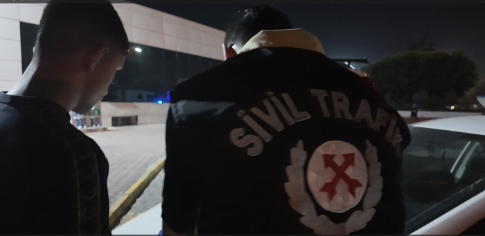 Mersin’de drift atan sürücünün ehliyeti iptal edildi, 55 bin 659 T’de ceza kesildi