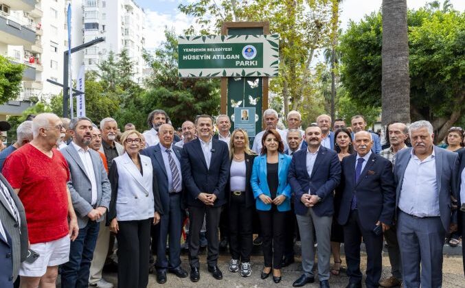 Hüseyin Atılgan’ın ismi Yenişehir’de parka verildi