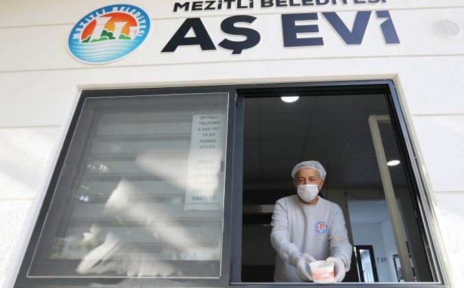 Mezitli Aşevi, 2025’te 110 bin kişiye sıcak yemek ulaştırdı