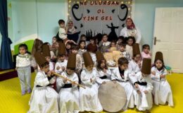 Anamur Müftülüğüne bağlı Kurslarda ki minikler Mevlana’yı andı