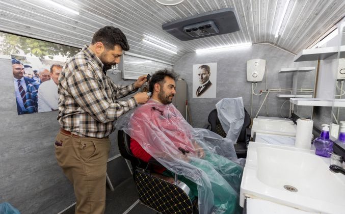 Mobil Kuaför Aracı 30 bin vatandaşa ulaştı