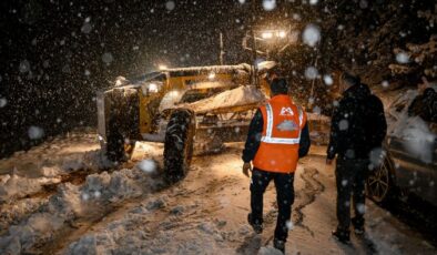 Büyükşehir Ekipleri Kar ile Mücadeleye Hazır