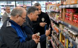 Büyükşehir Zabıtası, etiket ve son kullanma tarihi denetimi yaptı