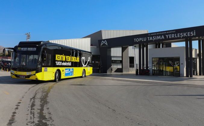 Mersin ulaşımına Elektrikli Otobüs ile çevreci bir dokunuş