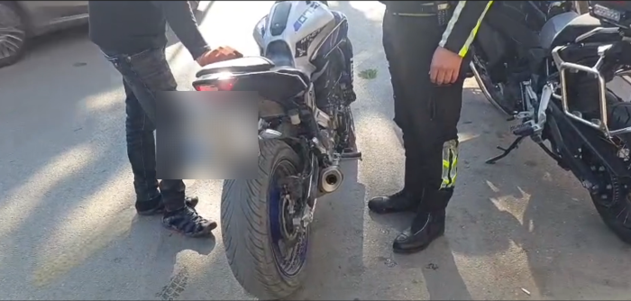 Mersin’de abart egzoz kullanan 71 aracın sürücüne ceza