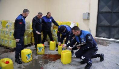 Mersin’de bir firma, yurt dışına yağ diye su gönderecekti!