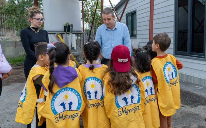 Yenişehir’de minik eller geri dönüşümü öğreniyor