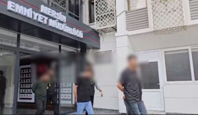Mersin Polisinden kendilerini “Polis ve savcı” olarak tanıtan çeteye darbe