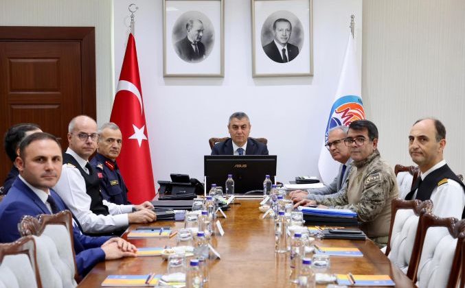 Vali Atilla Toros Başkanlığında, Güvenlik ve Asayiş toplantısı yapıldı