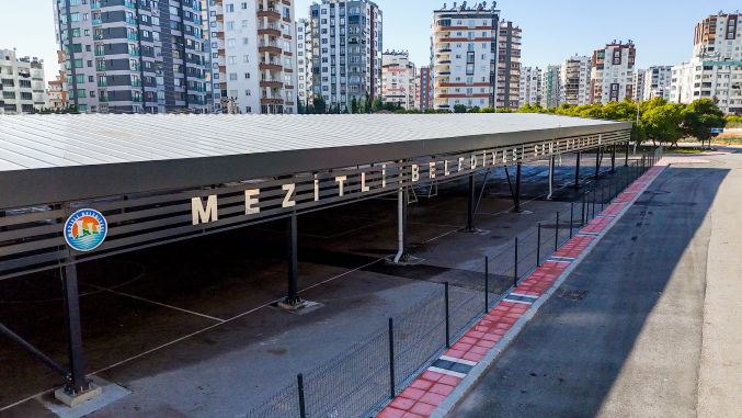 Mezitli Merkez Mahallesi Kapalı Semt Pazarı hizmete açıldı