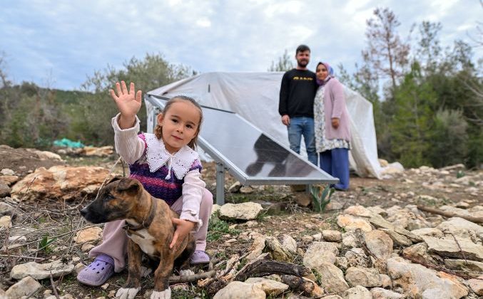 Konargöçer Yörüklerine güneş paneli desteği