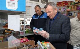 Akdeniz Zabıtasından sağlıksız ürün satan kantine ceza