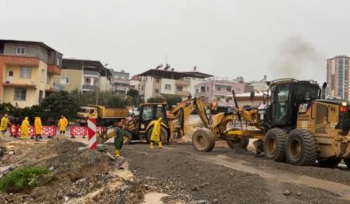 Tarsus Belediyesi’nden yağışlara koordineli müdahale