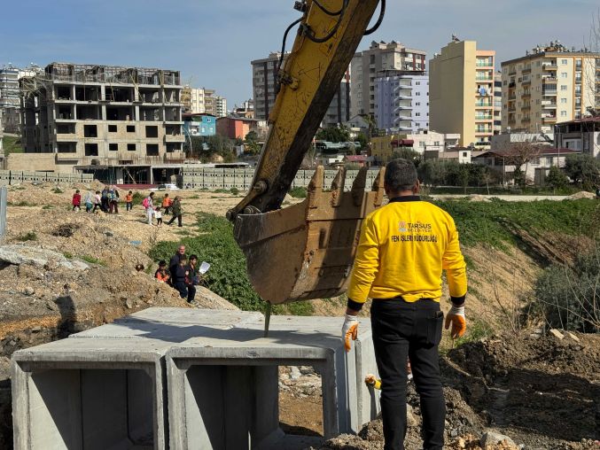 Tarsus Belediyesinden Sel’e karşı güçlü tedbir