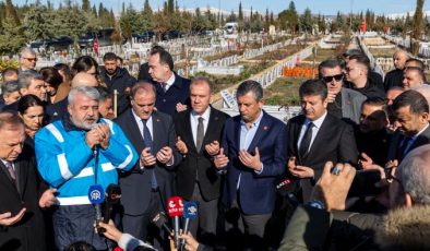Başkan Seçer ve Özgür Özel, 6 Şubat’ın 3. Yıl Dönümünde Adıyaman’da