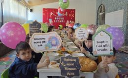 Anamur’da Miniklerden anlamlı ramazan heyecanı