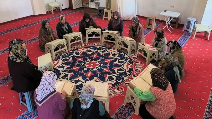 Anamurlu Kadınlar Mukabele geleneğini devam ettiriyor