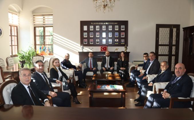 MEP, Jandarma Komutanını ziyaret etti