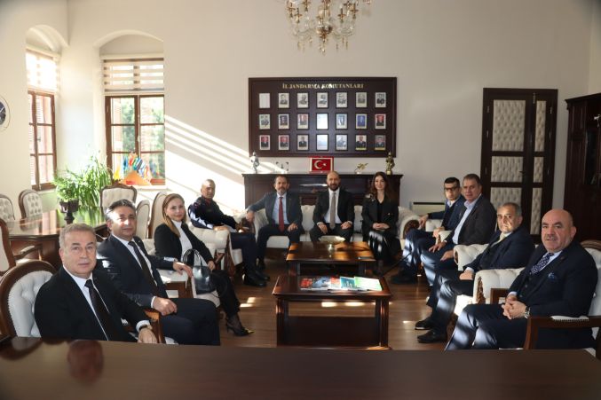 MEP, Jandarma Komutanını ziyaret etti