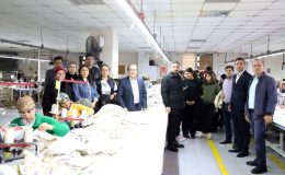 DAHİ Mersin ile öğrenciler tekstil sektörünün mutfağıyla tanıştı