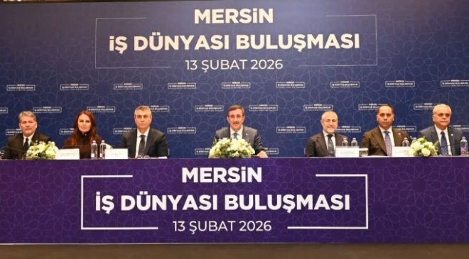 Mersin’e gelen Cumhurbaşkanı Yardımcısı Yılmaz: Bir daha devlet ile milletin karşı-karşıya getirilmesine izin vermeyeceğiz