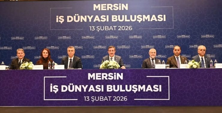 Mersin’e gelen Cumhurbaşkanı Yardımcısı Yılmaz: Bir daha devlet ile milletin karşı-karşıya getirilmesine izin vermeyeceğiz