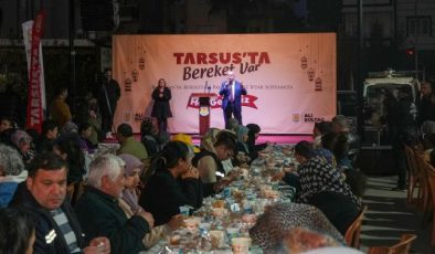 Tarsus Belediyesi iftar sofrasında kardeşlik buluşması