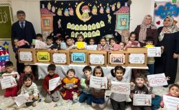 Anamur’da minik Kur’an Kursu öğrencilerinden anlamlı dayanışma