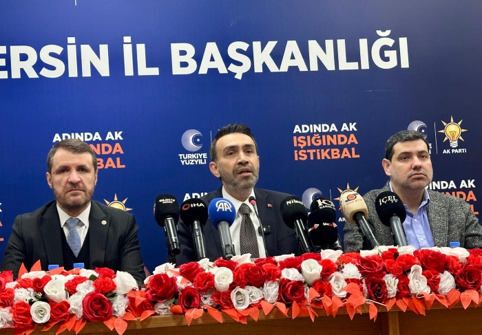 AK Parti İl Başkanı Aldemir, Mersin’e yatırımları sıraladı, CHP’li Belediyelere de yüklendi