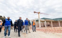 Başkan Seçer, Mezitli İçmesuyu Şebeke Projesi çalışmalarını inceledi