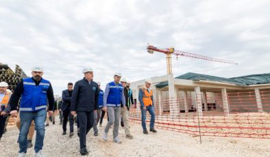 Başkan Seçer, Mezitli İçmesuyu Şebeke Projesi çalışmalarını inceledi