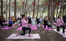 Mersinli kadınlar doğada moral ve enerji depoladı
