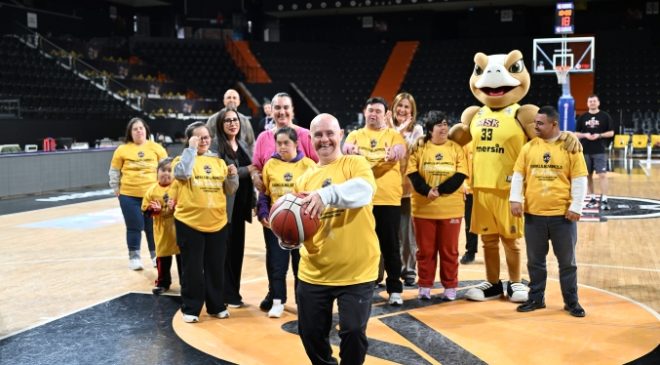 Mersin Büyükşehir, DOWN sendromlu çocukları MSK ile buluşturdu