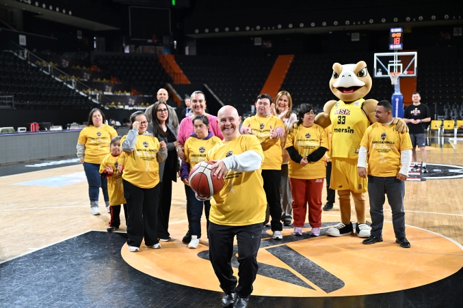 Mersin Büyükşehir, DOWN sendromlu çocukları MSK ile buluşturdu