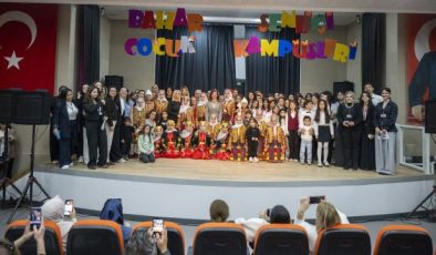 Büyükşehir’in Çocuk Kampüslerinde bahar şenliği